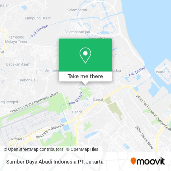 Sumber Daya Abadi Indonesia PT map