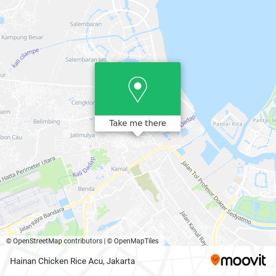 Hainan Chicken Rice Acu map