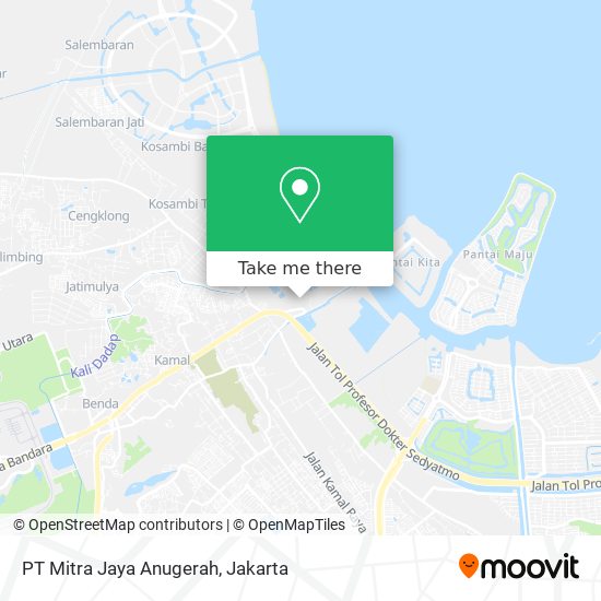 PT Mitra Jaya Anugerah map