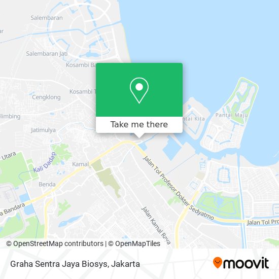 Graha Sentra Jaya Biosys map