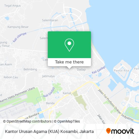 Kantor Urusan Agama (KUA) Kosambi map