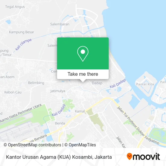 Kantor Urusan Agama (KUA) Kosambi map