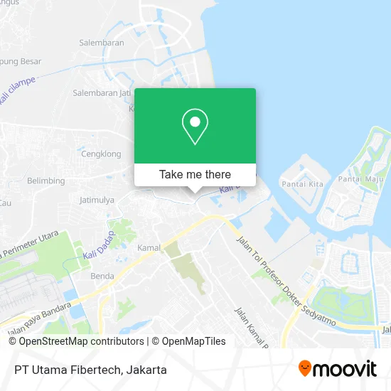 PT Utama Fibertech map