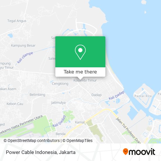 Power Cable Indonesia map