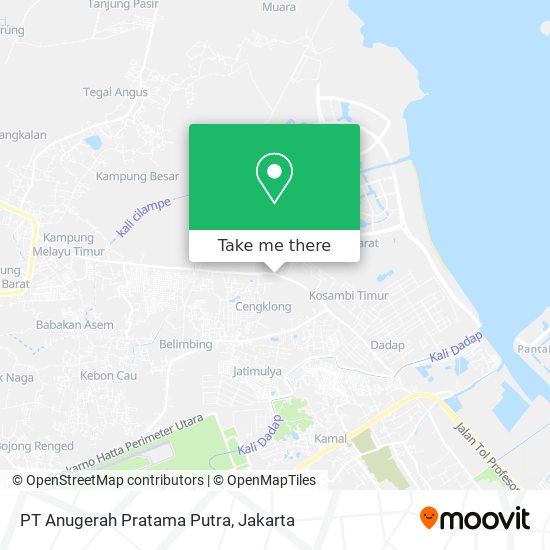 PT Anugerah Pratama Putra map