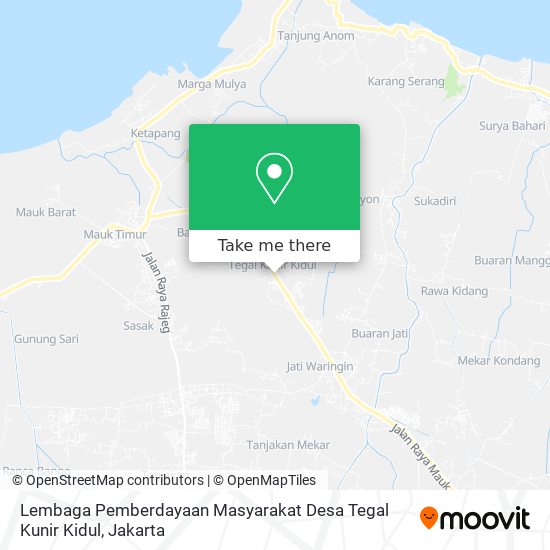 Lembaga Pemberdayaan Masyarakat Desa Tegal Kunir Kidul map