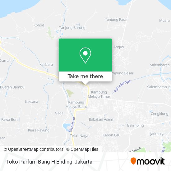 Toko Parfum Bang H Ending map