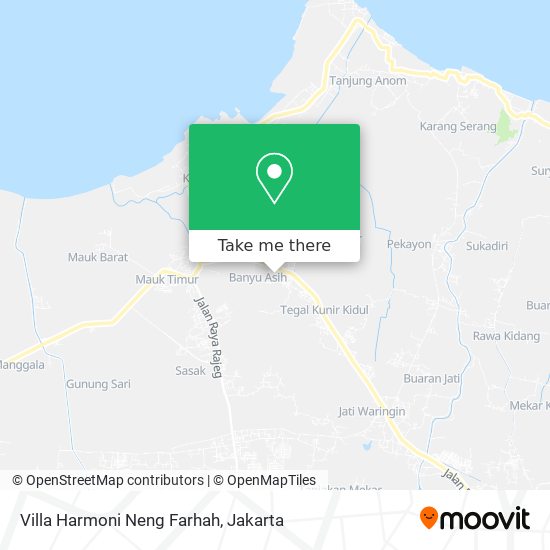 Villa Harmoni Neng Farhah map