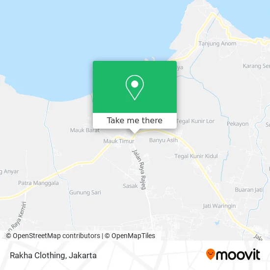 Rakha Clothing map