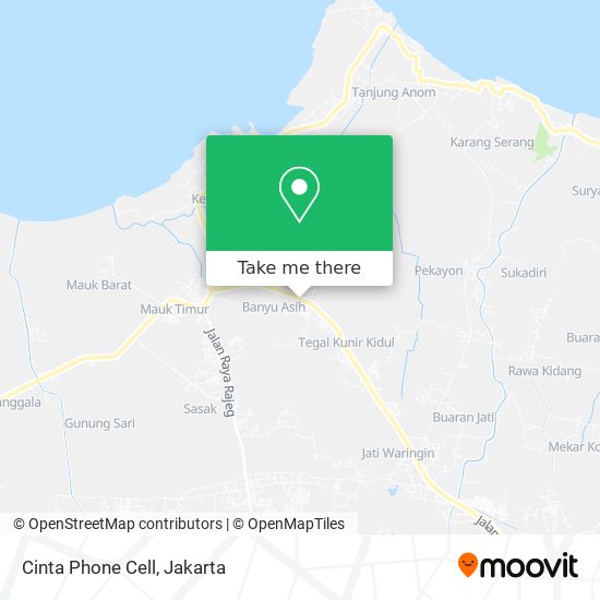 Cinta Phone Cell map