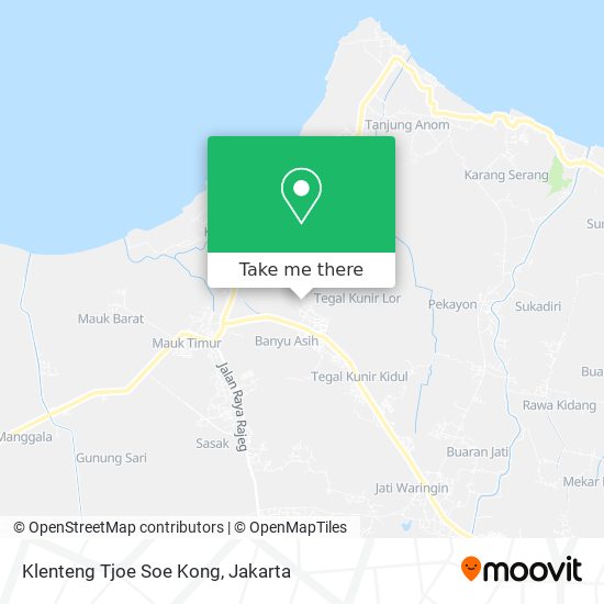 Klenteng Tjoe Soe Kong map