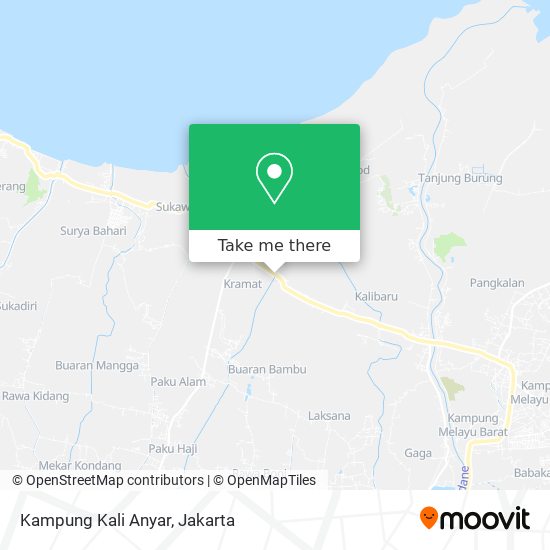 Kampung Kali Anyar map