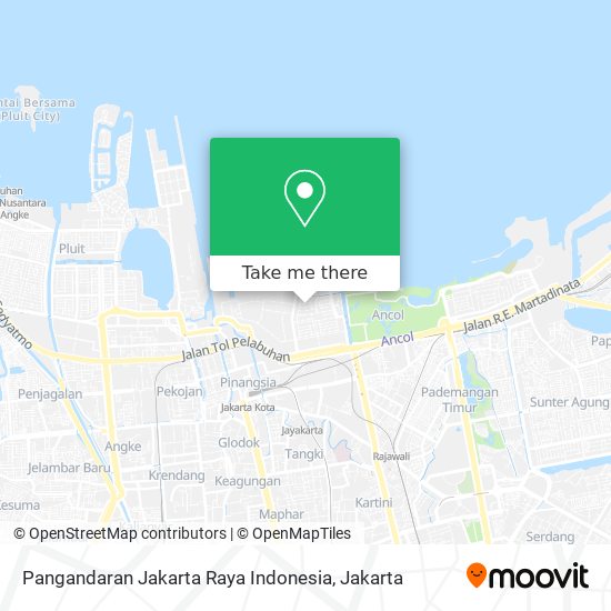 Pangandaran Jakarta Raya Indonesia map