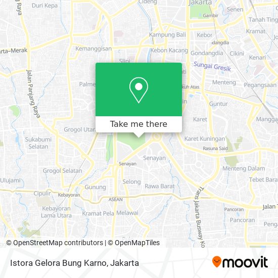 Istora Gelora Bung Karno map