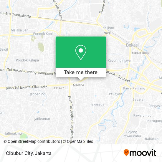 Cibubur City map