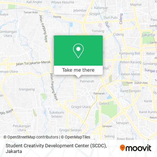 Student Creativity Development Center (SCDC) map