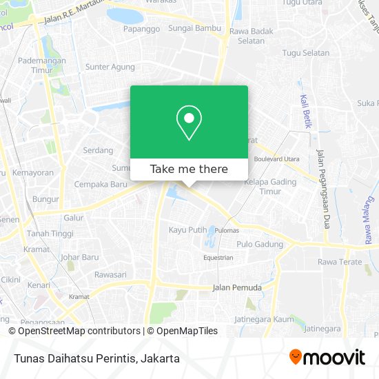 Tunas Daihatsu Perintis map