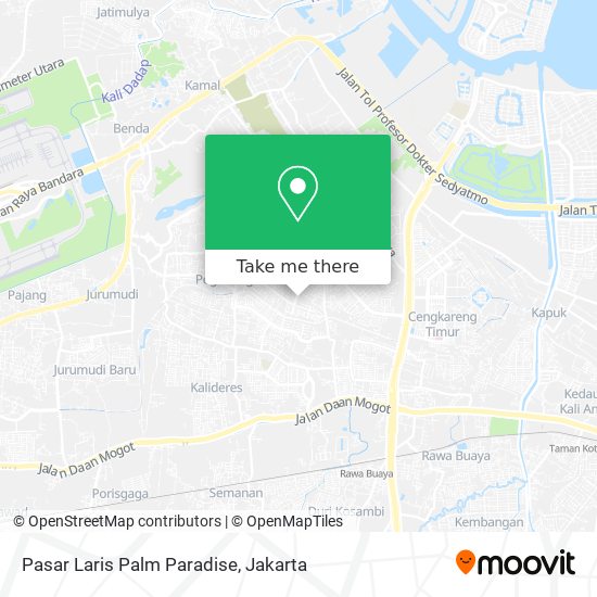 Pasar Laris Palm Paradise map