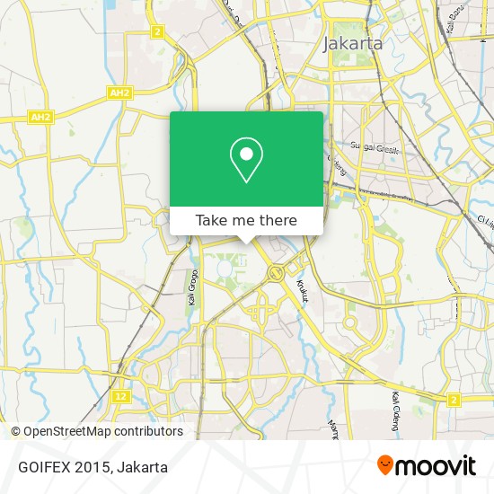 GOIFEX 2015 map