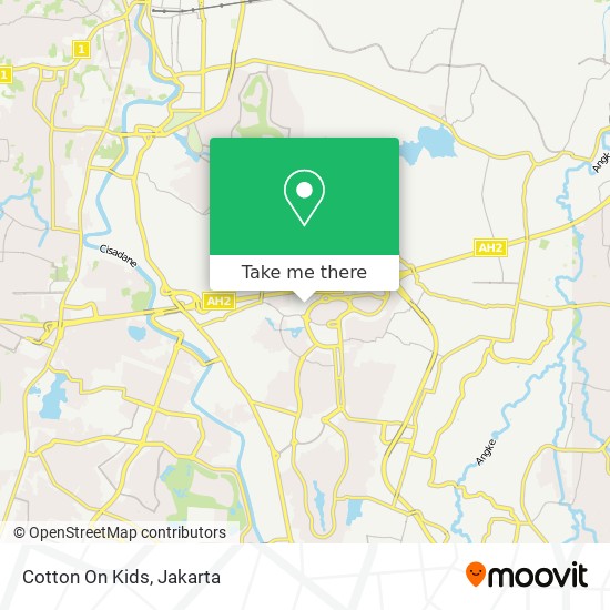 Cotton On Kids map