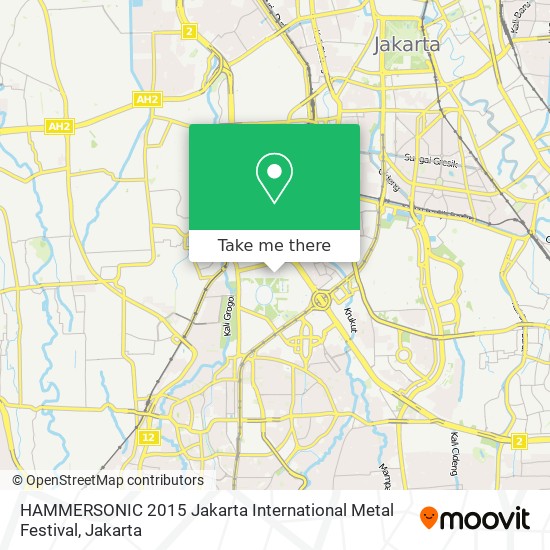 HAMMERSONIC 2015 Jakarta International Metal Festival map