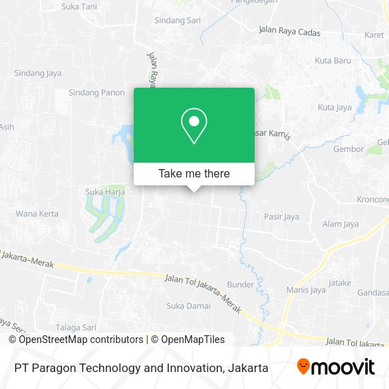 PT Paragon Technology and Innovation map