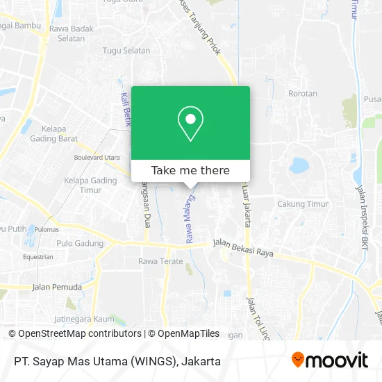 PT. Sayap Mas Utama (WINGS) map