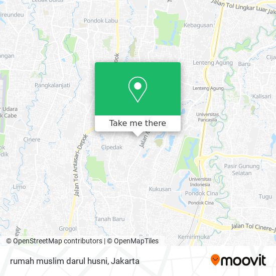 rumah muslim darul husni map