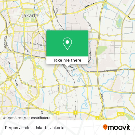 Perpus Jendela Jakarta map