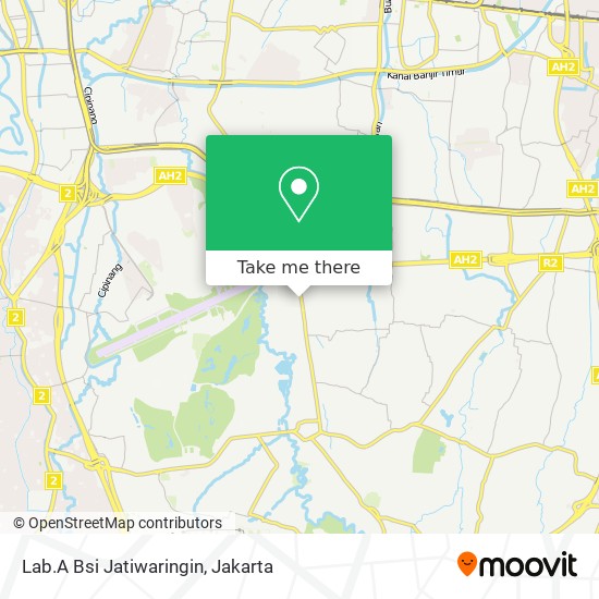 Lab.A Bsi Jatiwaringin map
