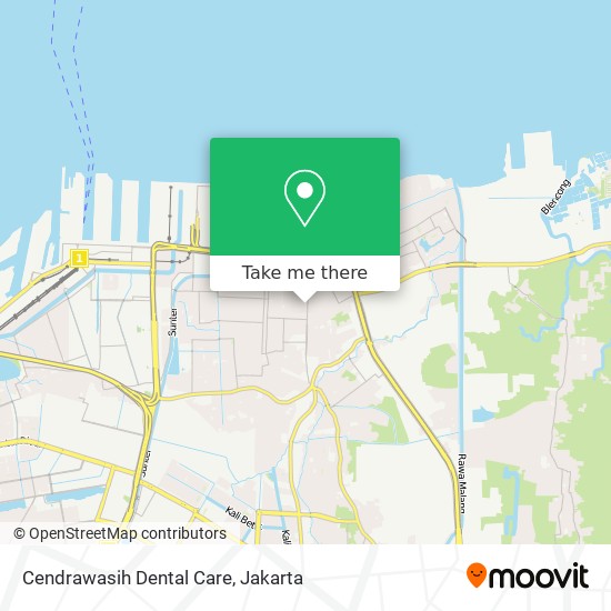 Cendrawasih Dental Care map
