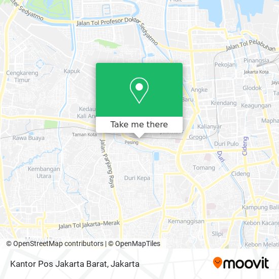 Kantor Pos Jakarta Barat map