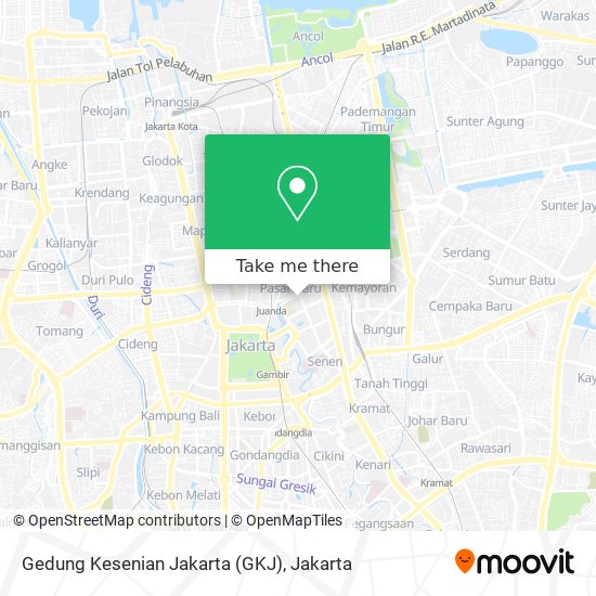 Gedung Kesenian Jakarta (GKJ) map