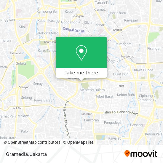 Gramedia map