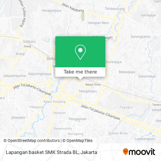 Lapangan basket SMK Strada BL map