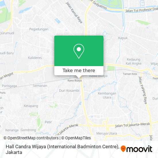 Hall Candra Wijaya (International Badminton Centre) map