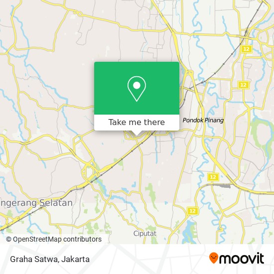 Graha Satwa map