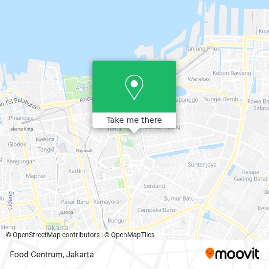 Food Centrum map