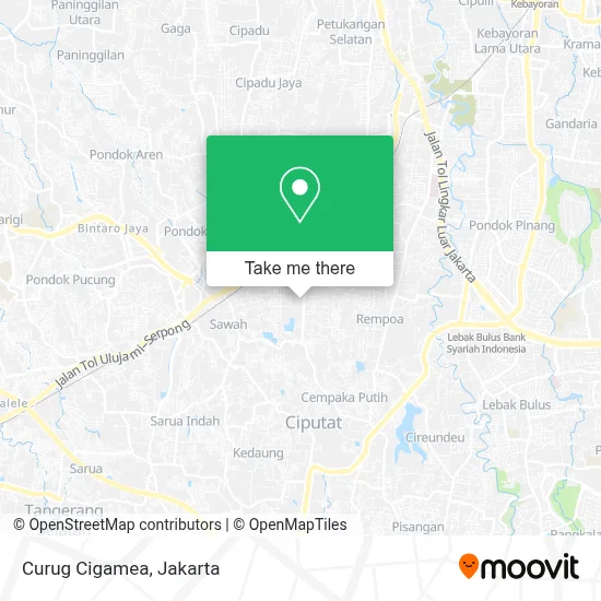 Curug Cigamea map
