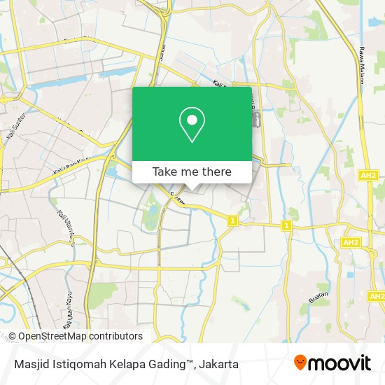 Masjid Istiqomah Kelapa Gading™ map