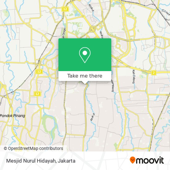Mesjid Nurul Hidayah map