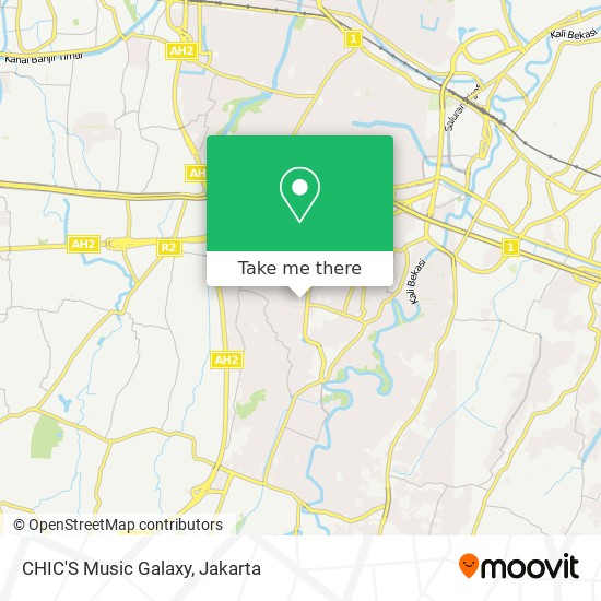 CHIC'S Music Galaxy map