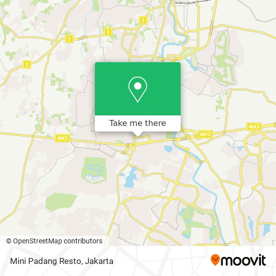 Mini Padang Resto map