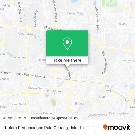 Kolam Pemancingan Pulo Gebang map