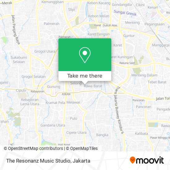 The Resonanz Music Studio map