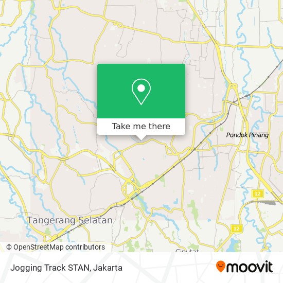 Jogging Track STAN map