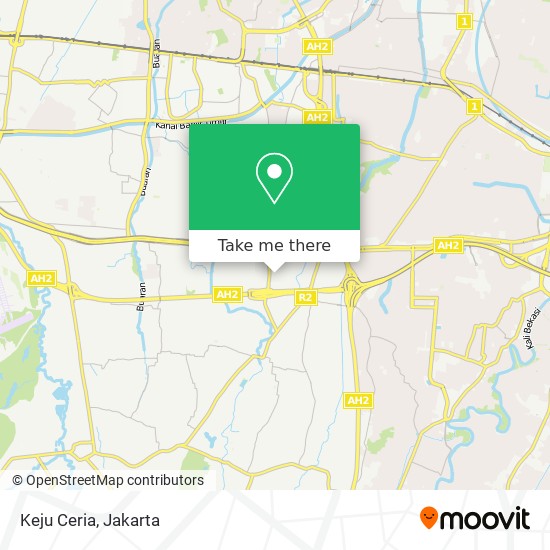 Keju Ceria map