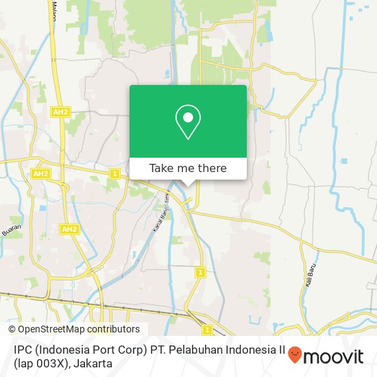 IPC (Indonesia Port Corp) PT. Pelabuhan Indonesia II (lap 003X) map
