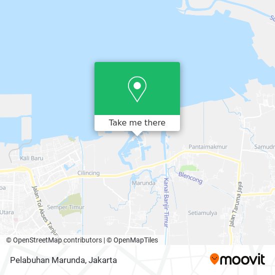 Pelabuhan Marunda map