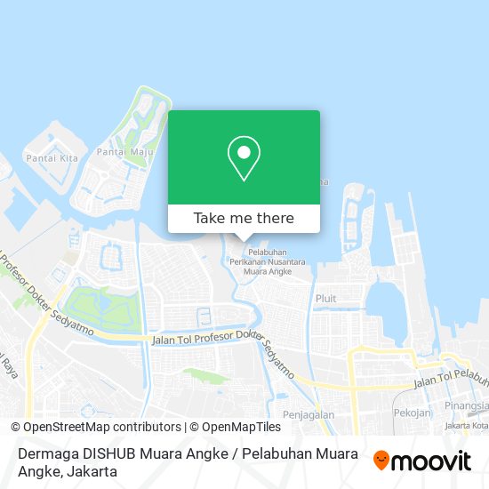 Dermaga DISHUB Muara Angke / Pelabuhan Muara Angke map